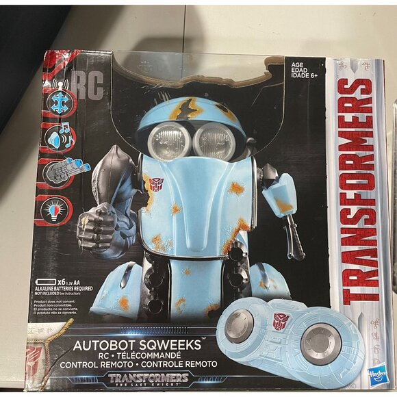 2016 Hasbro Autobot Sqweeks RC Remote Control Dance Transformers New In Box - Picture 5 of 5